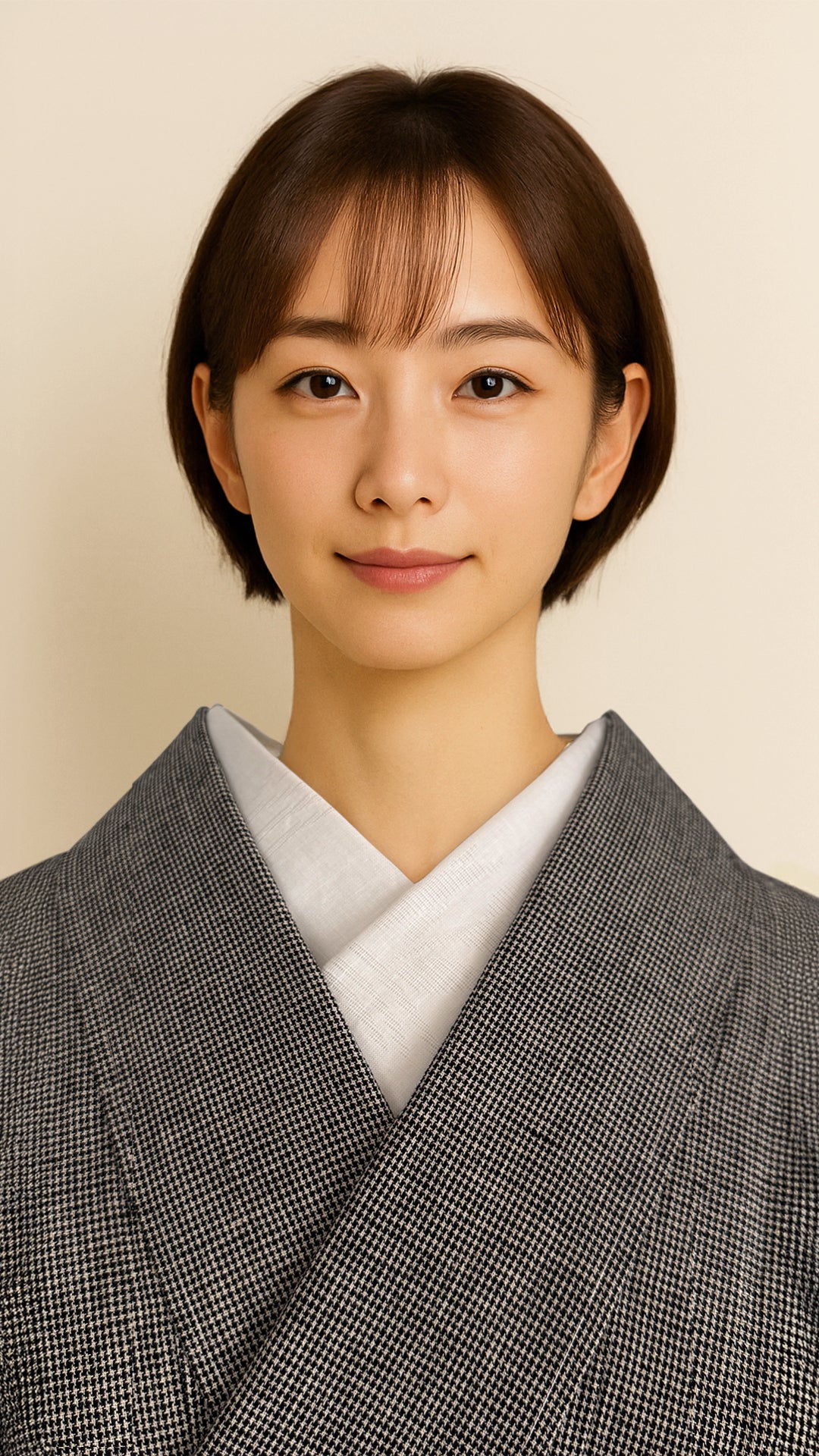 夏 半衿 本麻 紋紗 波草 志賀麻 白 半襟 洗える リネン 紋織 からみ織
