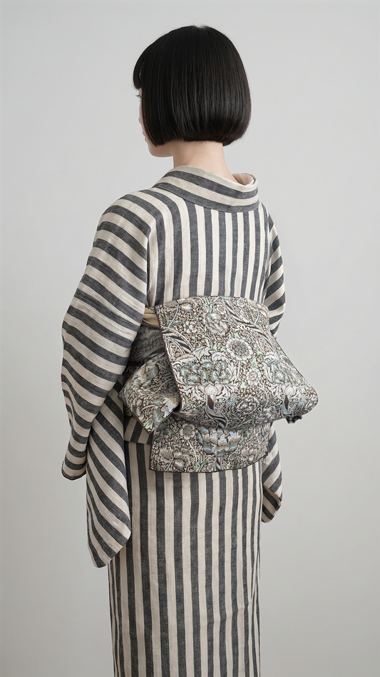 兵児帯 大人のへこ帯 ウィリアム・モリス ワンドル