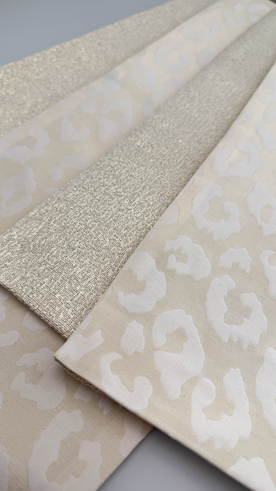 半幅帯 【サヴァンナ・ムーン】 兵児帯 大人のへこ帯 リバーシブル 白 ラメ