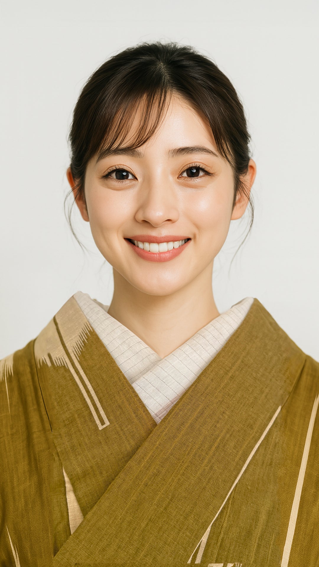 夏 半衿 小千谷 白 ちらりライン 2way 半襟 麻 リネン 縮 ちぢみ