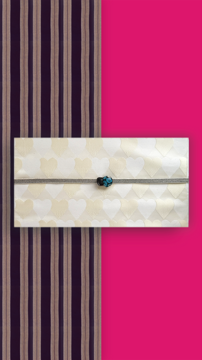 閃光舎 ガラスの帯留め 青 花 黒 茶 クリア 透明 とんぼ玉 2266