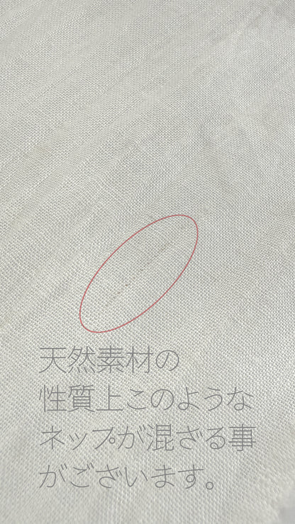 半衿 小千谷縮 夏 【淡雪】半襟 本麻 本場小千谷縮 ちぢみ
